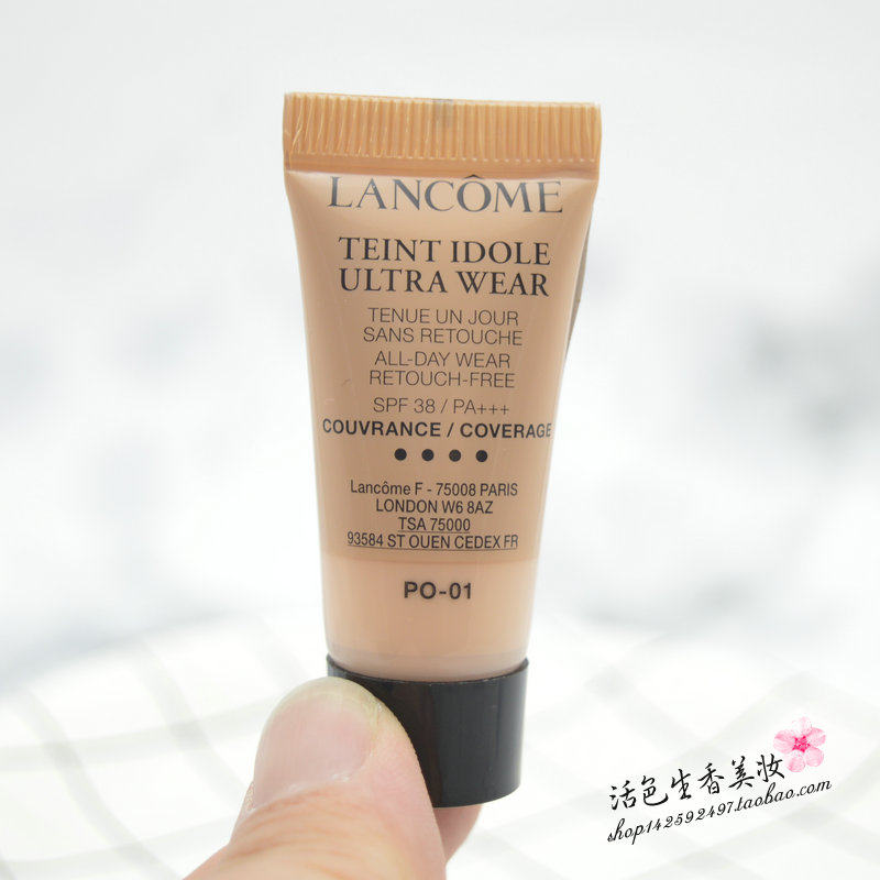 包邮 专柜小样 兰蔻持妆轻透粉底液5ml PO-01象牙白 遮瑕清透裸妆|msdalam kategori Alat solek/minyak wangi/kecantikan, Makeup/krim - dari Buy2taobao.com untuk memberikan perkhidmatan ejen Taobao profesional membeli