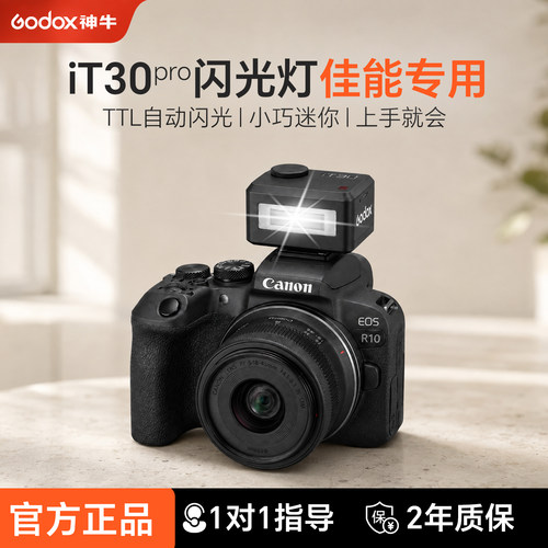 【佳能专用】神牛iT30Pro闪光灯