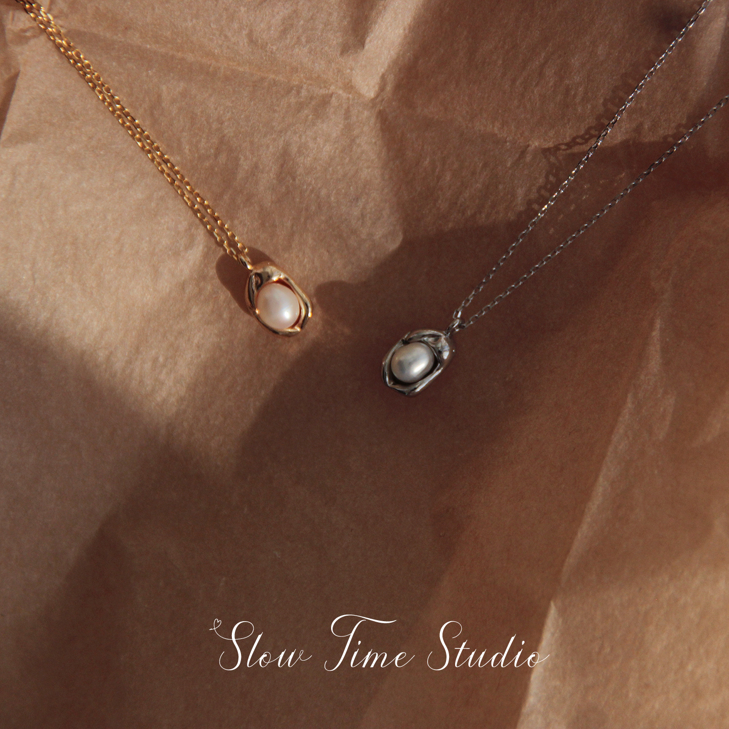 天然淡水珍珠豌豆公主项链