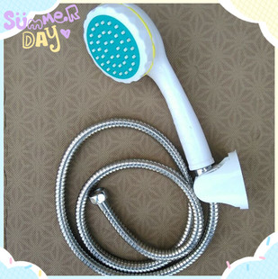 屋普爱华明圆园融太阳能热水器手持挂墙软管喷头增压清洗耐用花洒