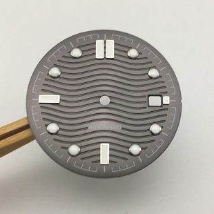 配件31.1mm盘代用精工改装表盘夜光字面适配2813 2824机芯 EB1