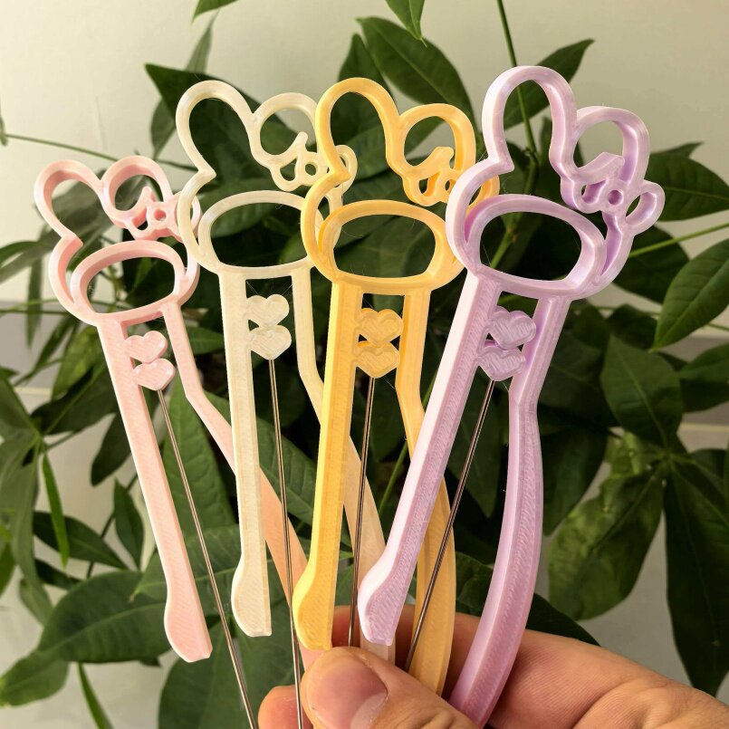 豆帮手拼豆笔豆针笔长镊子夹子工具猫抓铲拼豆辅助工具豆铲美乐蒂