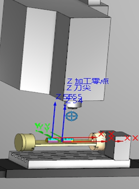 solidcam后处理多轴刀尖跟随立加桥板四轴任意摆放后处理可支持联