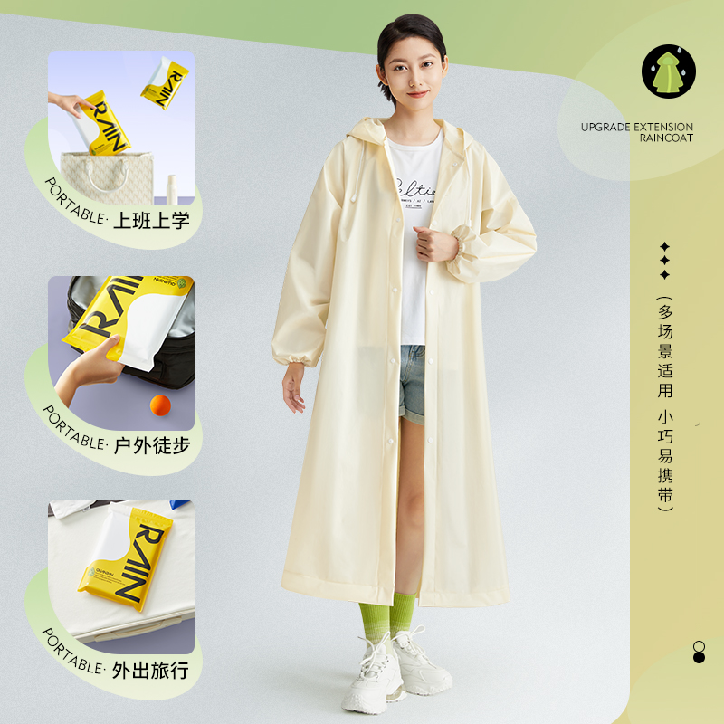 长款全身一次性雨衣防暴雨雨服男女款成人户外便携式骑行连体雨衣