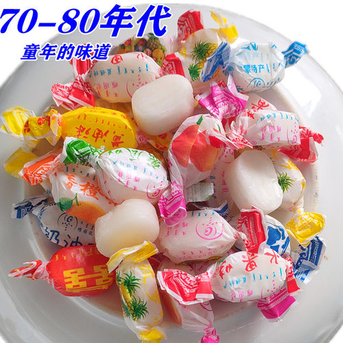 正蓝旗老式水果糖怀旧质砂塘内蒙