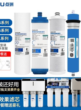 点洲滤芯适配沁园净水器RO-185I/DT/E/F/RU-185J/RL-501A/B/D/403