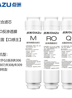 点洲官方滤芯兼容碧云泉G3系mini净水机滤芯R311/R305/R310/R308