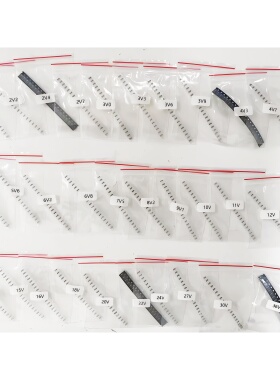 贴片二极管包常用30种0.5W玻璃圆柱形稳压LL34 1206封装 ZMM2V0等