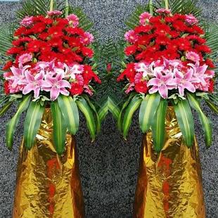 洞头县新城大道中心街苍南县灵溪镇银泰城金乡镇开业花篮庆典乔迁