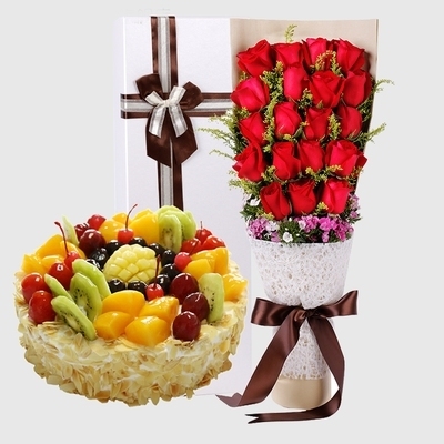 马鞍山雨山区中冶华天华润苏果润翔广场红玫瑰蛋糕鲜花店同城速递