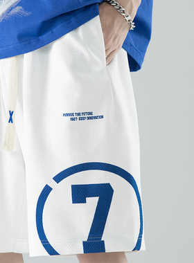 休闲短裤男士新款潮流百搭运动五分裤夏季薄款潮牌裤子男款高街酷