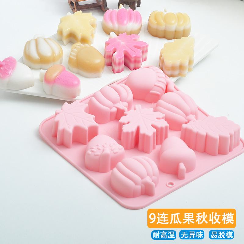 硅胶马蹄糕模具耐高温食品级