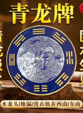 【老师推荐】青龙牌化解水龙头洗衣机地漏问题家居饰品带背胶大号