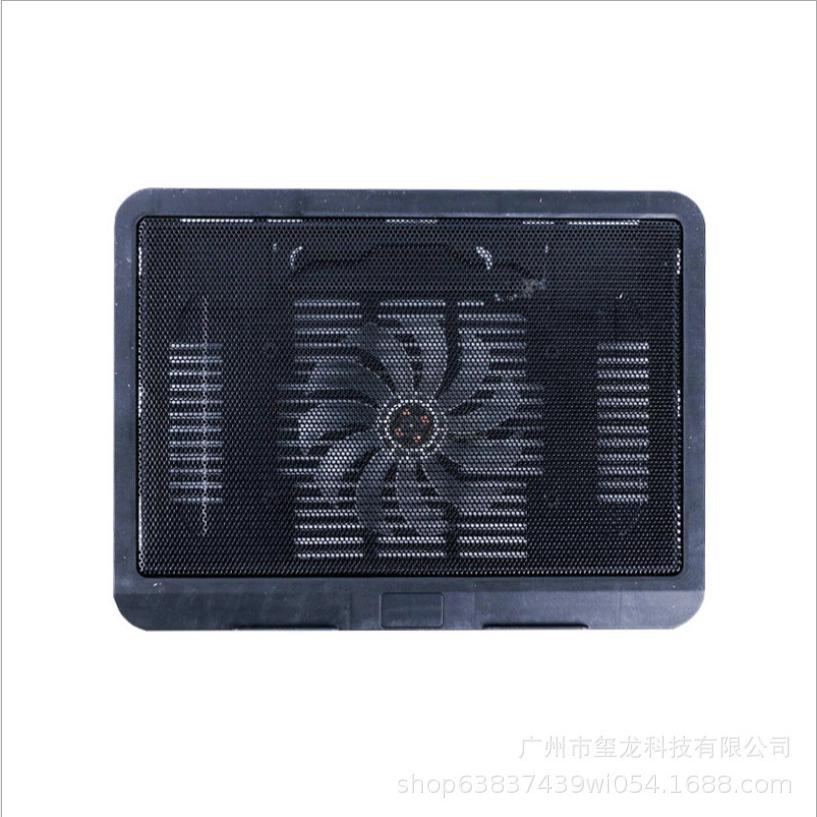 N19彩色静音电脑风扇笔记本散热器电脑散热器新款吸风式散热底座