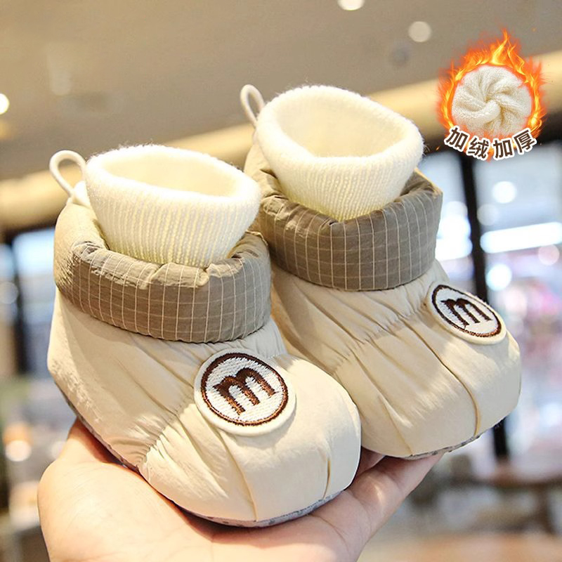 婴儿鞋子宝宝袜鞋步前鞋6到12个月小月龄初生男女童软底鞋幼儿