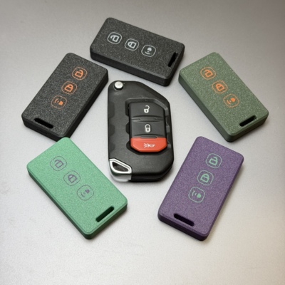 适用于吉普JEEP牧马人JL钥匙换壳角斗士JT折叠遥控器轻量化改装壳