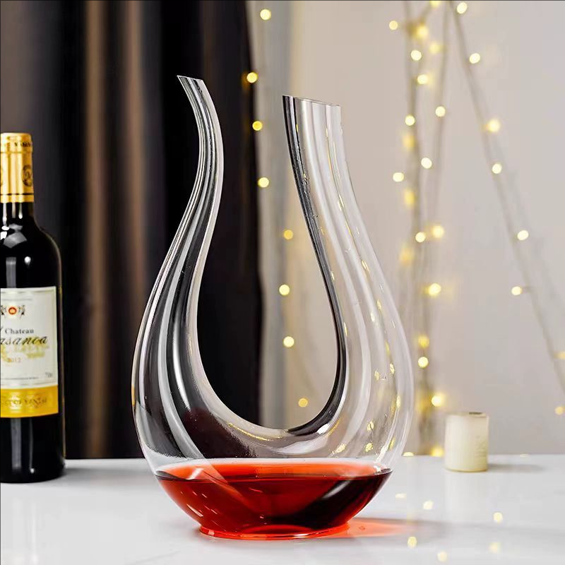 创意醒酒器酒U型天鹅蜗牛