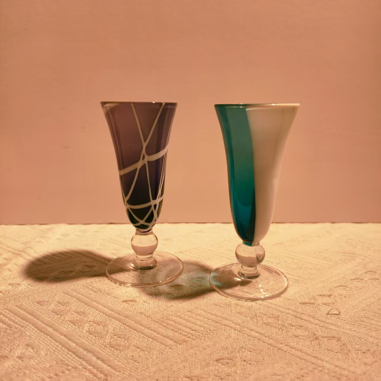 高脚香槟杯女士高颜值红酒杯