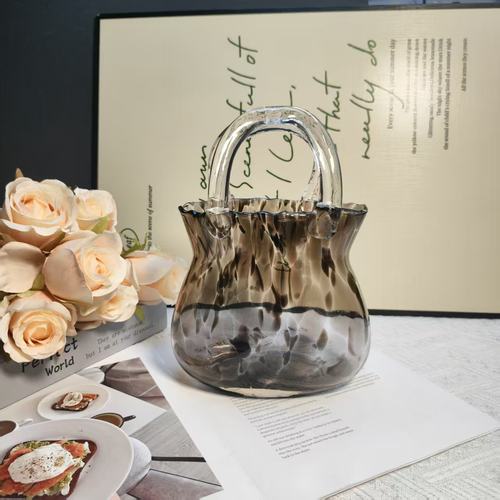 新款创意水晶琉璃手提包