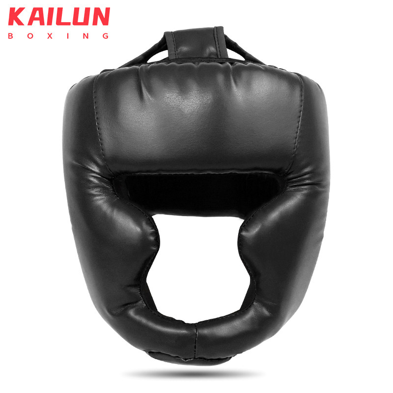 thumbnail for Boxing Helmet for Adults and Children, Practical Head Protection for Sanda and Muay Thai Competitions, Monkey Face Sanda Helmet
