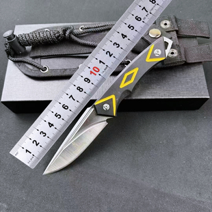 BROWNING大黄蜂勃朗宁高硬度户外随身便携小刀露营多功能战术直刀