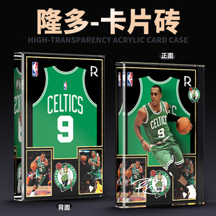 NBA球星卡凯尔特人队-隆多摆件砖同学生日礼物海报桌面摆件亚克力