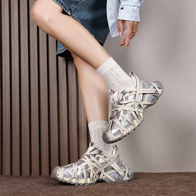 种草自留~2025巴黎老爹鞋复古做旧走秀款情侣休闲鞋男鞋女鞋