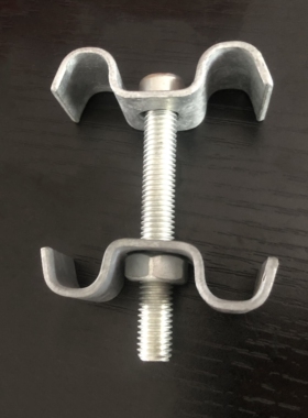 格栅板M压片压板安装卡扣固定紧固螺栓扣件夹子A30型C40镀锌304B