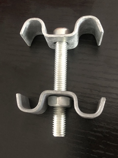 格栅板M压片压板安装 卡扣固定紧固螺栓扣件夹子A30型C40镀锌304B