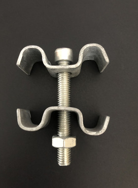 A型卡扣格栅固定安装夹夹子玻璃钢格栅镀锌不锈钢304M夹子扣件C夹