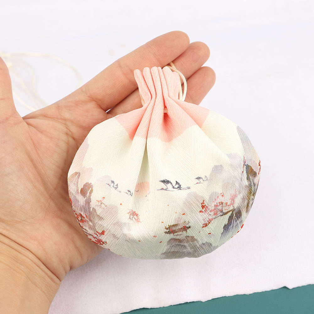 용 보트 축제 복고풍 향 주머니 빈 가방 골동품 인쇄 복 주머니 향 주머니 브로케이드 가방 HANFU 액세서리 작은 펜던트
