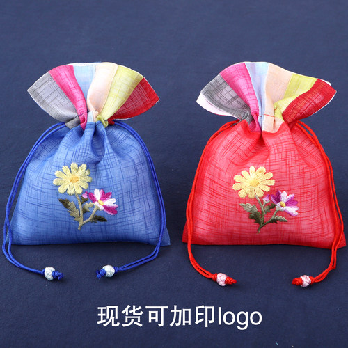 竹节纱香包香囊喜糖礼品包装袋