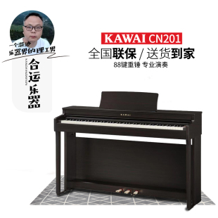 【合运乐器】Kawai卡瓦依CN108/201/301/29/DG30电钢琴重锤数码