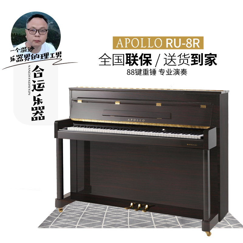 【合运乐器】无弦钢琴UP-8立式击弦家用跨界混合
