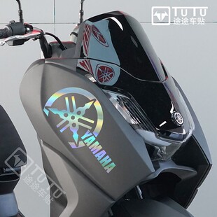 适用于雅马哈兴鹰125贴纸拉花摩托车贴纸防水车贴音叉装 饰反光贴