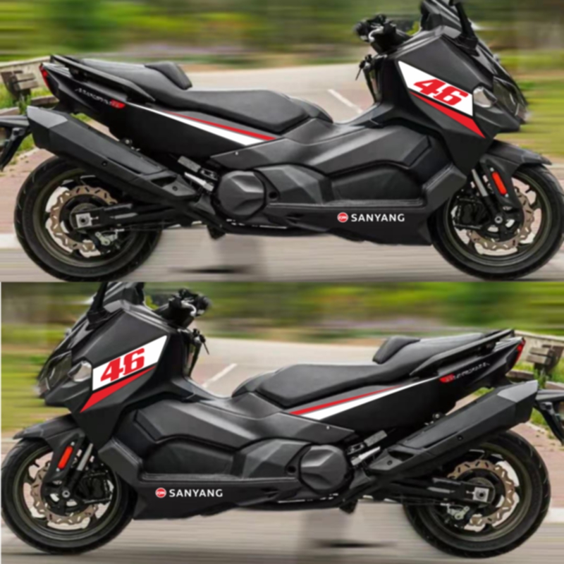 三阳TL500贴纸车身贴花车贴版花