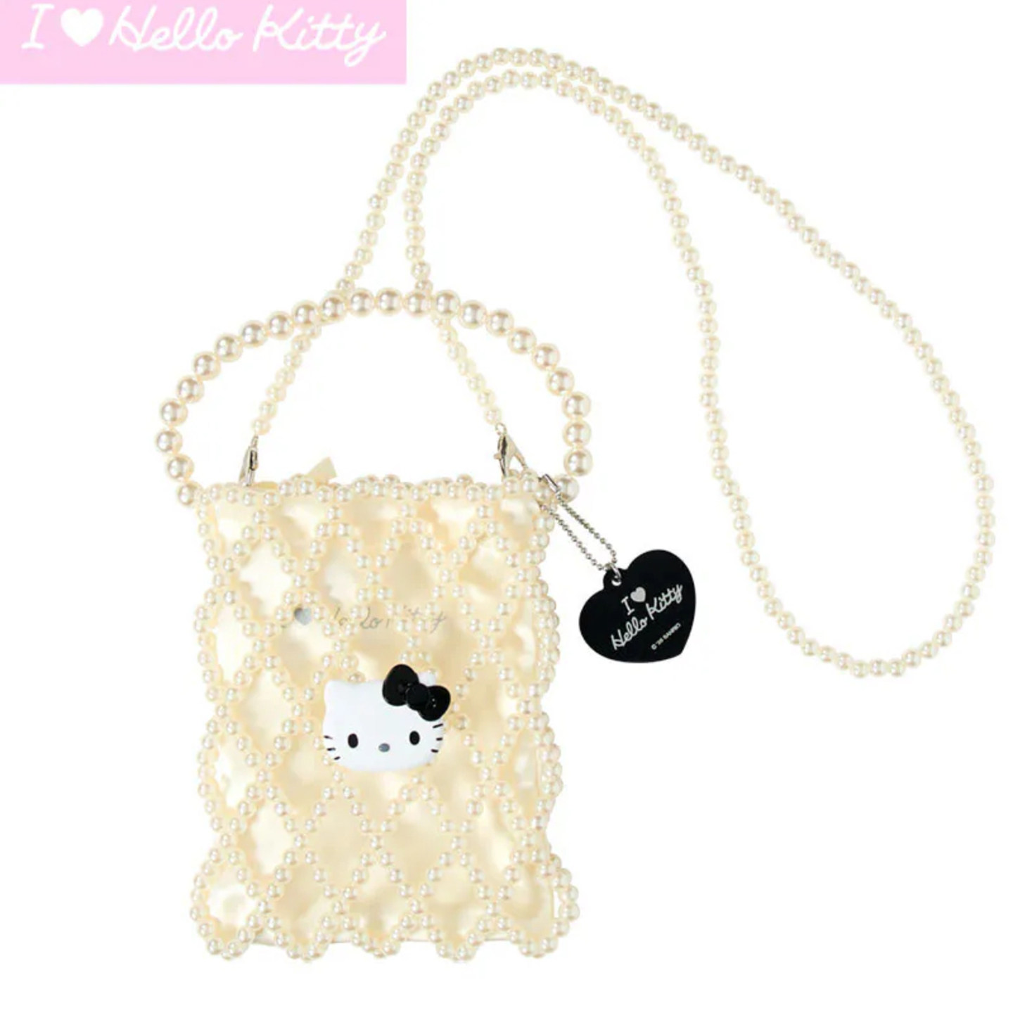 代购2026年5月份Hello Kitty 箱包系列串珠两用袋
