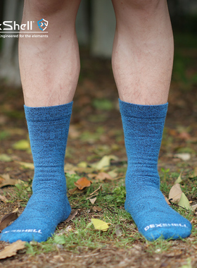 DexShell戴适ENDURAA美利奴羊毛徒步袜快干中筒户外袜TS12302DNB