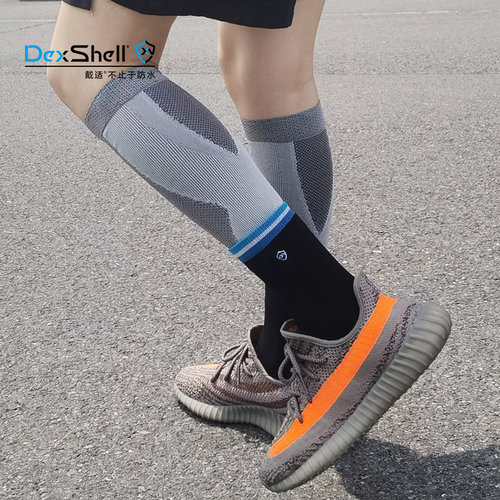 戴适男女通用中筒上海双层跑步袜