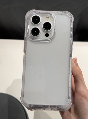 壳鉴艺术馆原创夏日缤纷彩点边边硅胶防撞条适用iPhone17Promax磁吸高级感透明17Air防摔手机壳16保护套