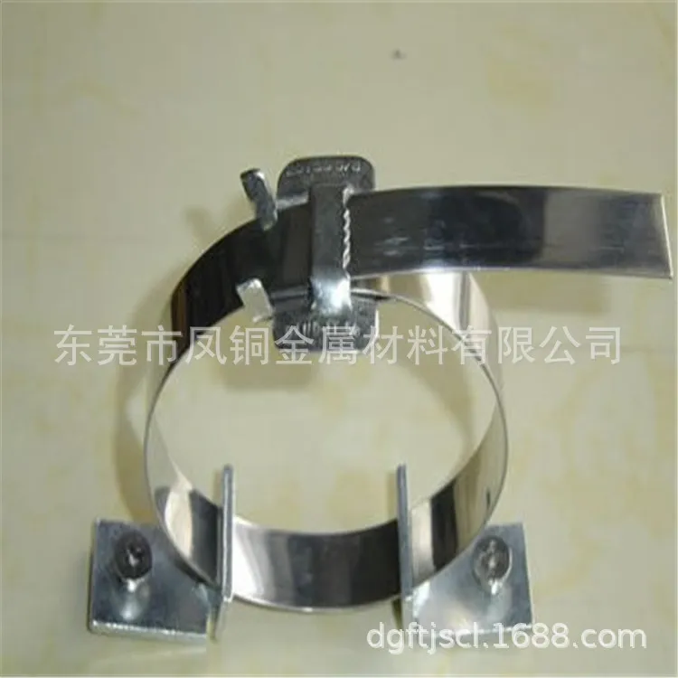 直销304不锈钢带 金属船用扎带 交通工地桥架扎带 电线杆扎带