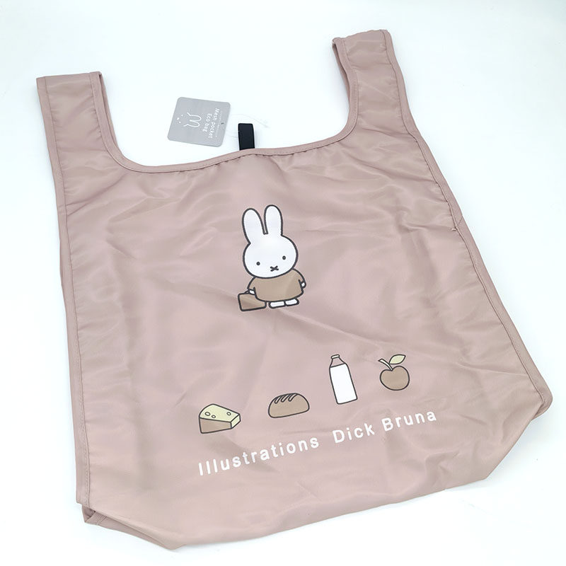 日本正品可爱米菲ECOBAG可折叠大容量环保购物包休闲拎包旅行提包