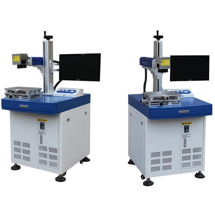 厂家现货 台式光纤激光打标机 金属塑料轴承铭牌雕刻打码机