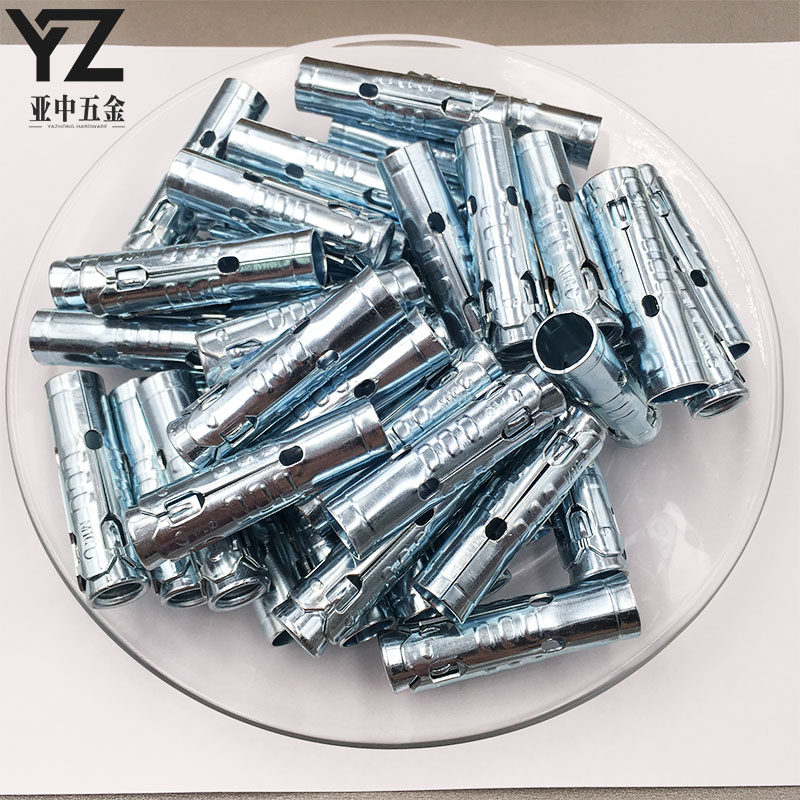 鱼鳞拉爆膨胀螺丝一体连体拉爆头吊顶配件拉爆内爆m6m8m10m12包邮