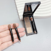 小红书KATE迷你眉粉刷替换双头斜角眉刷短款 眼影刷晕染刷鼻梁修容