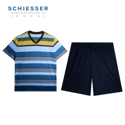 德国舒雅男士棉莫代尔睡衣家居服