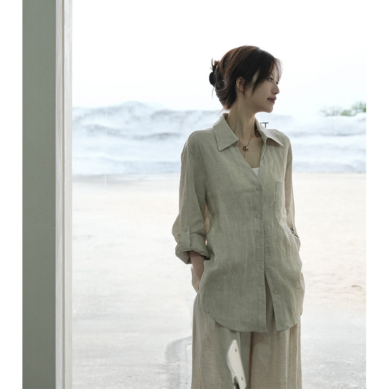 SerioLudere蛋仔很懒衬衫上衣