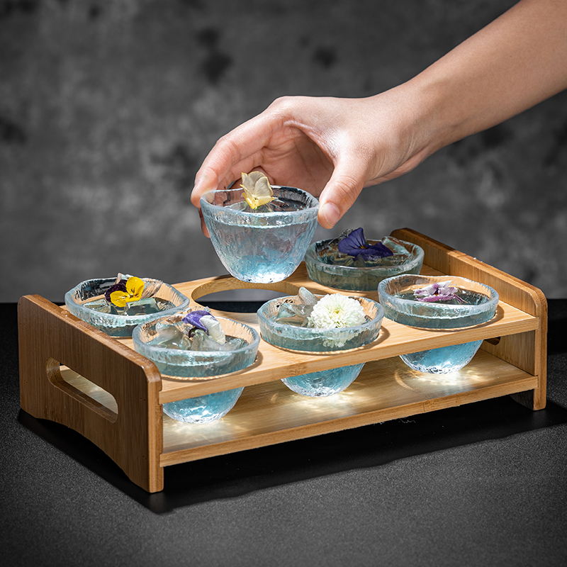 女生家用微醺小酒杯鸡尾酒杯组合套装迷你小杯子一口杯清酒杯茶杯