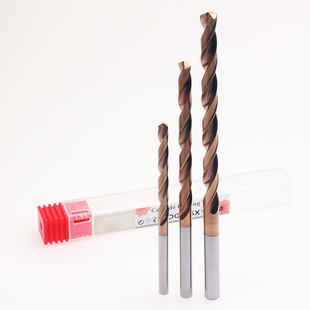 150 65度加长涂层钨钢钻头超硬整体合金麻花钻60 120 100 200L