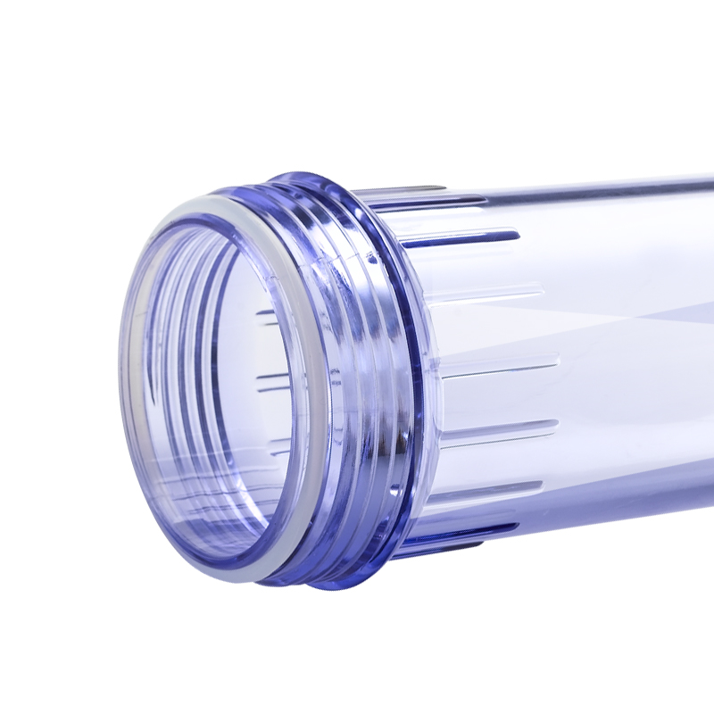 洗莱恩1C防爆加厚10寸透明款滤桶前置过滤器滤芯滤壳净水器配件